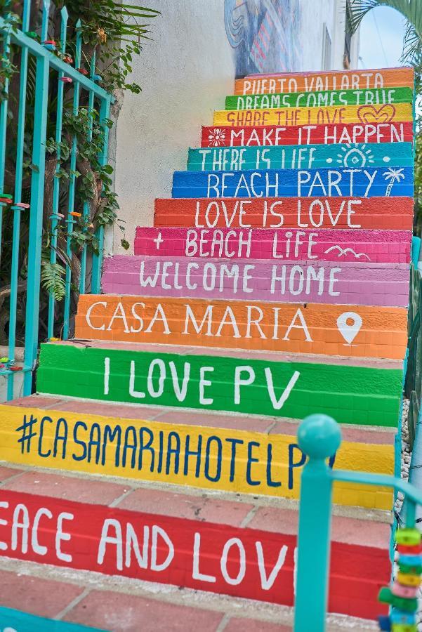 Casa Maria Hotel Boutique & Gallery Adults Only Puerto Vallarta Exterior foto